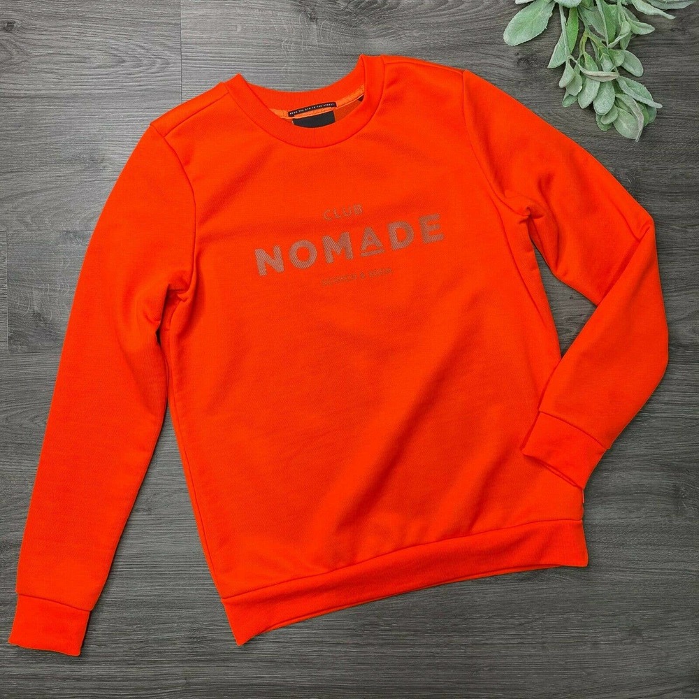 SCOTCH AND SODA | sz L "Club Nomade" Sweatshirt